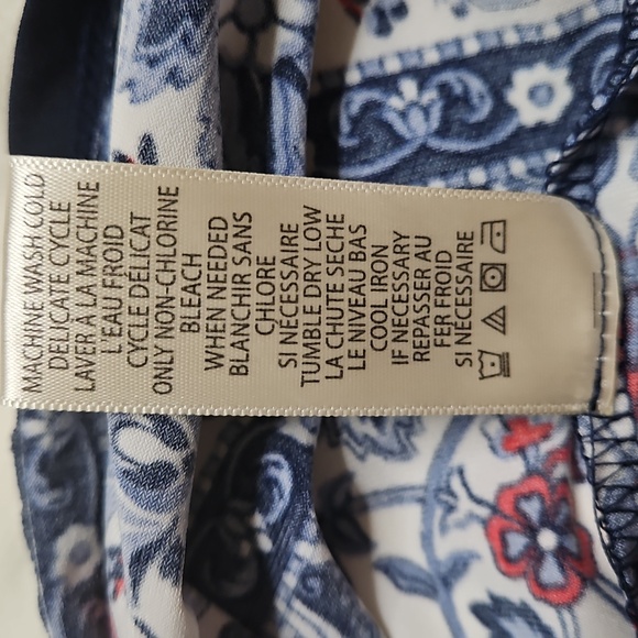 Max Studio Red, White & Blue Sleeveless Dress Size Large - Picture 7 of 7